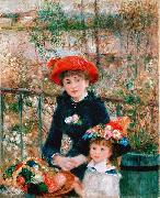 Pierre-Auguste Renoir On the Terrace, china oil painting reproduction